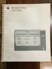 Macintosh Utilities User's Guide  170 page book  © 1988  Antique picture