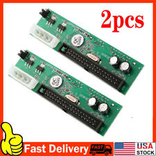 2Pcs SATA To Pata IDE Converter Adapter Plug&Play 7+15 Pin 3.5/2.5 Sata HDD picture