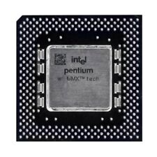 166MHz INTEL PENTIUM MMX 166 16KB L1/66MHz SOCKET 7 SL27H CPU picture