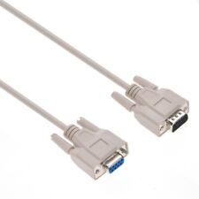 DB9 RS232 Male to Female Serial Port Extension Cable Cord 3ft/6ft/10ft/15ft/25ft picture