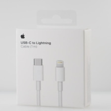 Original Apple MM0A3AM/A 1m USB-C Lighting Charger Cable Cord White Used, w/Box picture