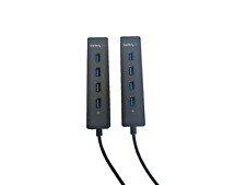 Lot of 2 - StarTech ST4300PBU3 5Gbps 4-Port SuperSpeed USB 3.0 Hub picture