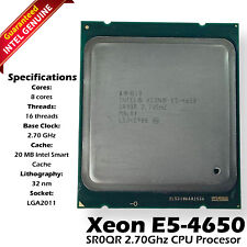 Intel Xeon E5-4650 8-Core 2.70GHz 20MB Cache LGA2011 130W CPU Processor SR0QR picture