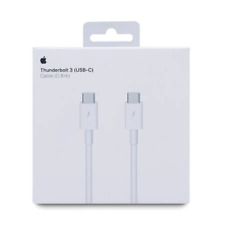 Apple MQ4H2AM/A 0.8m Thunderbolt 3 (USB-C) Cable (White) - Brand New/Sealed picture