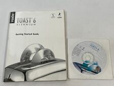 Vintage 2003 Toast 6 Titanium Adaptec CD-ROM Recording Software Mac OS Computer picture