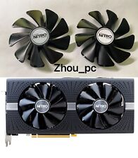Graphics Card Replacement cooler Fan For Sapphire Nitro RX 570 580 590 480 Black picture