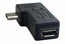 Micro USB-B Male to Micro USB-B Female RIGHT Angle Adapter picture