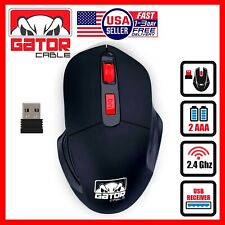 Wireless Optical Gaming Mouse 2.4GHz USB 3.0 Receiver For PC Laptop Computer picture