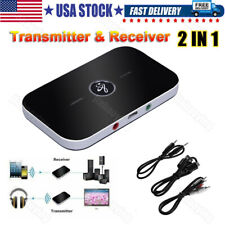 Bluetooth V4 Transmitter & Receiver Wireless A2DP Audio 3.5mm Aux Adapter Hub A6 picture