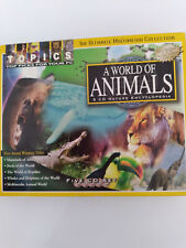 A WORLD OF ANIMALS - 5 CD Nature Encyclopedia - 1998 boxed set picture