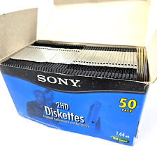 Sony 3.5'' Floppy Disks/Diskettes MFD-2HD 1.44MB in 49 Disks in 50Pack Box picture