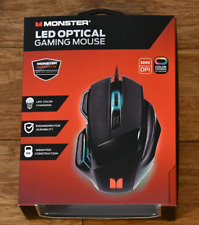 MONSTER LED OPTICAL GAMING MOUSE -LED COLOR CHANGING - picture