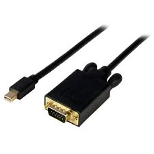 StarTech.com 6ft Mini DisplayPort to VGA Cable - Active - 1920x1200 - mDP to VGA picture