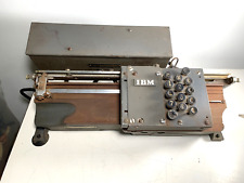 VTG 1940's IBM TYPE 11 ELECTRIC KEY PUNCH CARD MACHINE INTERNATIONAL BUSINESS picture