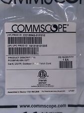 NEW-(LOt OF36)Commscope - Cat 6, U/UTP,Outdoor Rated Patch Cord PCOSP-6U-BK-10FT picture