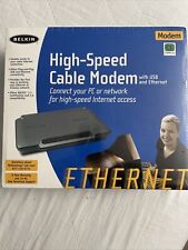 Belkin High Speed Cable Modem F5D5530-W - Rare, New Old Stock Sealed picture