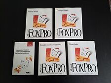 Microsoft FoxPro Relational Database Management System For Windows Booklets picture