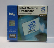 Vintage New Sealed INTEL Celeron Processor 366MHz 128KB Cache picture