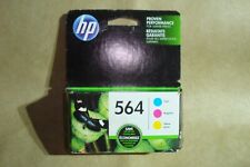 HP 564 Tri-Color Print Cartridges Set of 3 Expiration APR 2019 picture