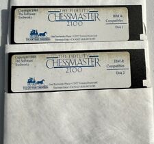 The Chessmaster 2100 Vintage Game Software IBM & Compatibles 5-1/4” Floppy 1988 picture