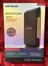 NETGEAR Nighthawk CM1200 Multi-Gig Speed Cable Modem DOCSIS 3.1 - New Open Box picture