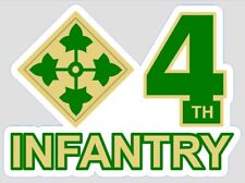 US Army 4th Infantry Division Sticker (Select your Size) picture