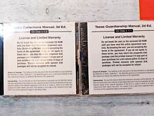 Texas Bar Books PDF on CD-Rom Set of 2: Texas Collections & Guardianship Manual  picture