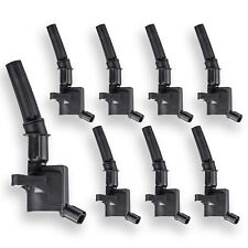 Ena Set Of 8 Curved Boot Ignition Coil Pack Compatible With Ford Lincoln Mercury picture