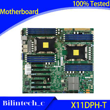 FOR Supermicro X11DPH-T Server Motherboard Supports DDR4 c612 VGA 2 TB LGA2011 picture