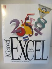 Microsoft Excel 4.0 for Macintosh, New Sealed Shrink Wrap picture