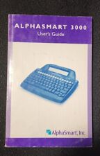 ALPHASMART 3000 Portable Word Processor User's Guide Manual ONLY © 2000 pb picture
