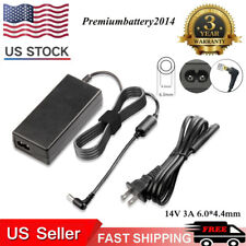 AC/DC Adapter 14V 3A Samsung Monitor TV LCD LED Power Supply Cord US picture