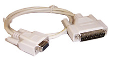 3ft Serial RS-232 DB 25 DB25 Male to DB 9 DB9 Female M/F AT Modem Molded Cable picture