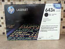 GENUINE HP LASERJET 643A Q5950A BLACK TONER PRINT CARTRIDGE 4700 DT-7 picture