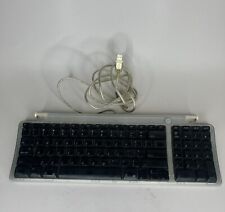 Vintage Retro Apple M2452 Usb Keyboard Aqua color Great Working Condition Tested picture