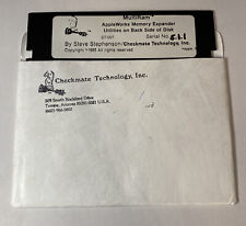 1985 AppleWorks Memory Expander MultiRam V5.1.1 Apple IIe 5.25” Floppy picture