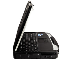 Black Panasonic Toughbook CF-31 2.9 500SSD 8gb LTE GPS DVDRW WIN 7/10  ATI WOW picture