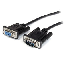 Startech.com MXT1002MBK DB9 RS232 Serial Cable 2m Black Extension picture