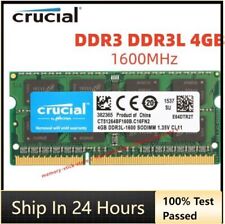 Crucial DDR3L 4GB 8GB 1600 PC3-12800 1.35V SO-DIMM RAM Memory Laptop Notebook picture