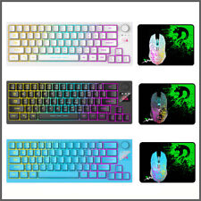 60% Wireless Compact Gaming Keyboard&Mouse Combo RGB Backlight for PC Laptop Mac picture