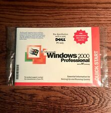 Dell Microsoft Windows 2000 Professional Reinstallation CD WK2+SP1 in packaging picture