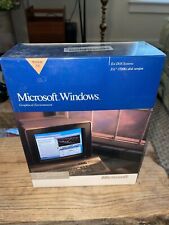 1990 Microsoft Windows 3.0 - New, Sealed Original Box 3 1/2