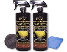 IBIZ® Waterless 64oz Car Wash and Wax – PREMIUM USA Made w/ Carnauba Wax – No... picture