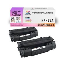 2Pk TRS 53A Q7553A Black Compatible for HP LaserJet M2727MFP Toner Cartridge picture