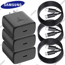 45W PD Super Fast Wall Charger USB-C Type C Cable For Samsung Galaxy S22 Android picture