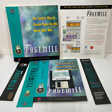 Adobe Pagemill Page Mill 1.0 Vintage software Open Box MAC picture