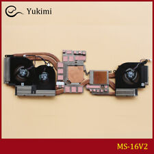 MS-16V2 FOR MSI Creator 15 A10SET WS66 10TMT CPU Graphics Heatsink Cooling Fan picture