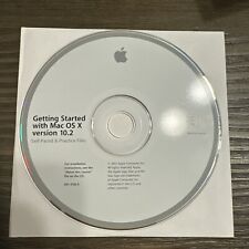 Apple Getting Started with Mac OS X version 10.2 Disc picture