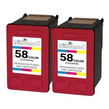2pk Replacement HP 58 Color for Photosmart 7550/v/w 7660/v/w 7755 7760/v/w 7762 picture