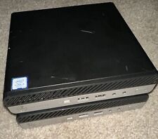 HP ProDesk 600 G3 Mini i5-7500T  8GB RAM  No Hard drive No Adapter  Lot of 2 picture